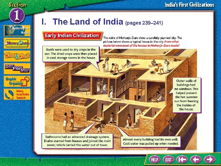 I. The Land of India (pages 239– 241) 