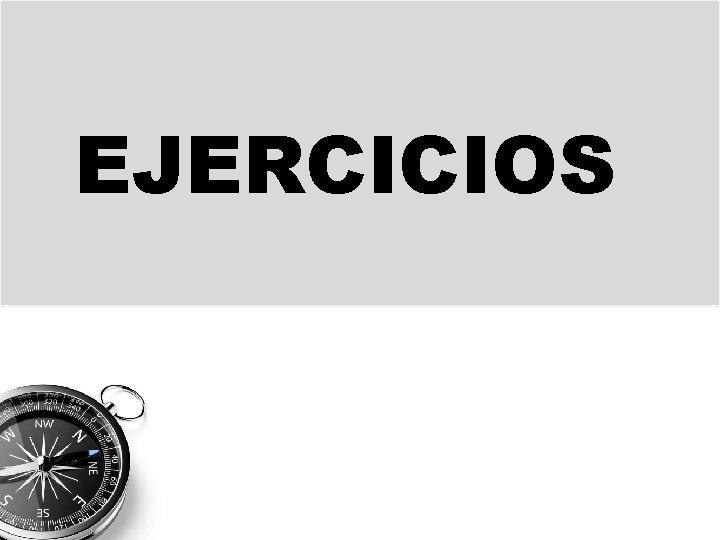 EJERCICIOS 