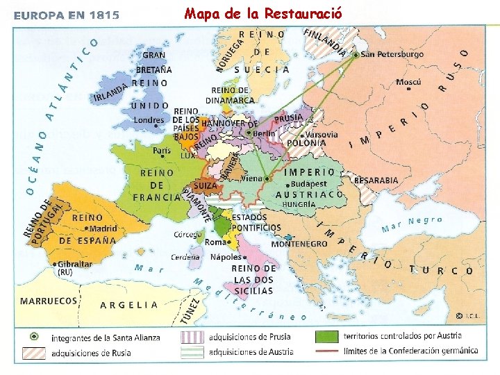 Armand Figuera Mapa de la Restauració tornar sortir 