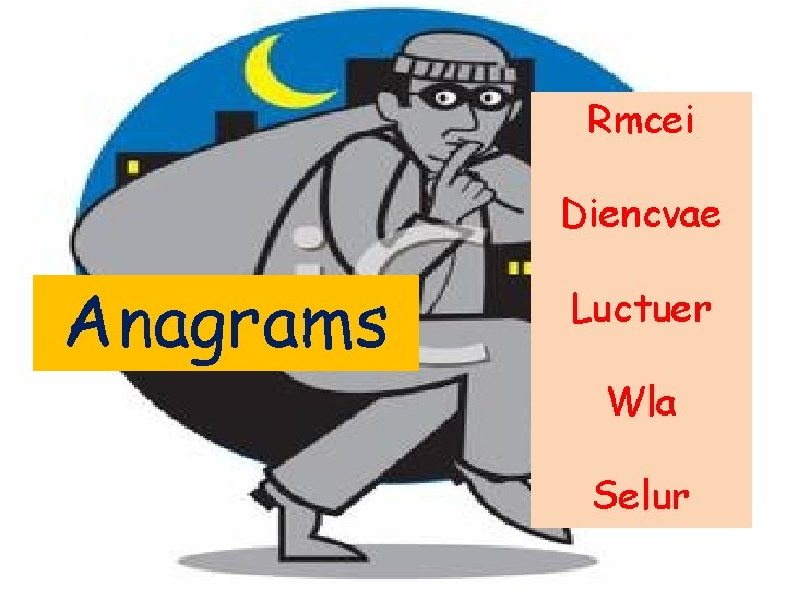 Rmcei Diencvae Anagrams Luctuer Wla Selur 