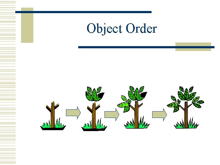 Object Order 
