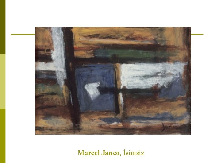Marcel Janco, İsimsiz 