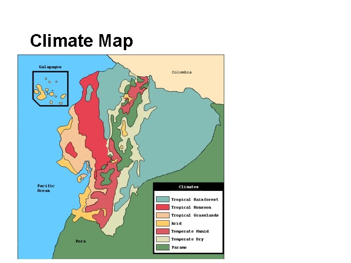 Climate Map 