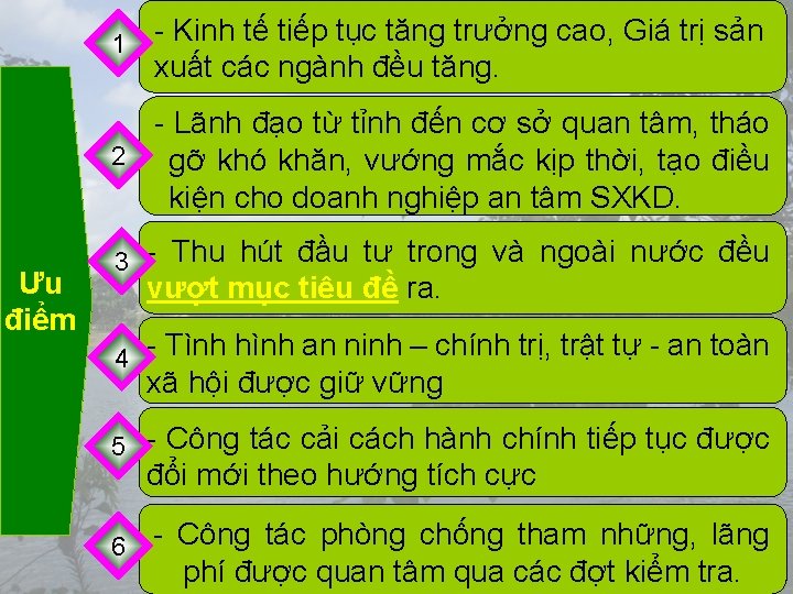 1 - Kinh tế tiếp tục tăng trưởng cao, Giá trị sản xuất các