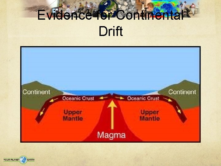 Evidence for Continental Drift 