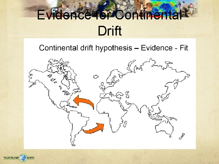 Evidence for Continental Drift 