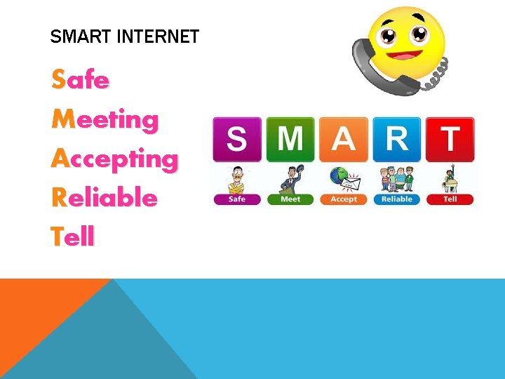 SMART INTERNET Safe Meeting Accepting Reliable Tell 