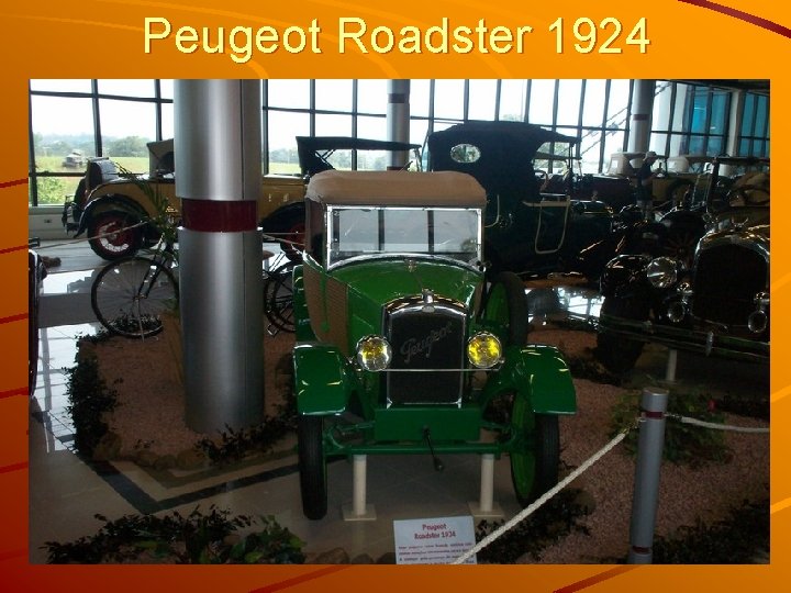 Peugeot Roadster 1924 