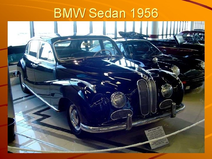 BMW Sedan 1956 