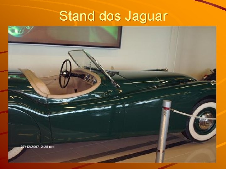Stand dos Jaguar 
