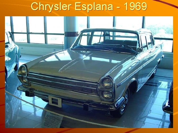 Chrysler Esplana - 1969 