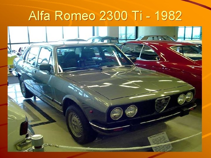 Alfa Romeo 2300 Ti - 1982 