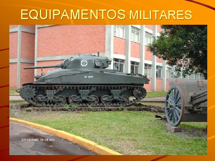 EQUIPAMENTOS MILITARES 