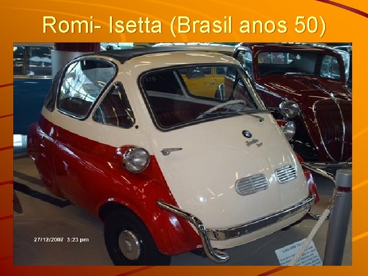 Romi- Isetta (Brasil anos 50) 