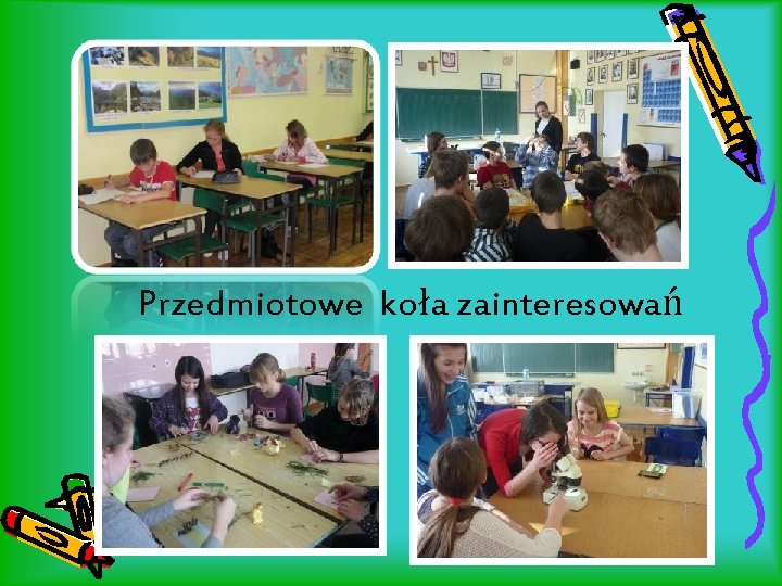 Przedmiotowe koła zainteresowań 