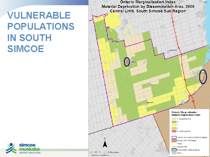 VULNERABLE POPULATIONS IN SOUTH SIMCOE 