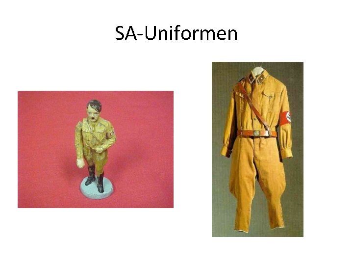 SA-Uniformen 