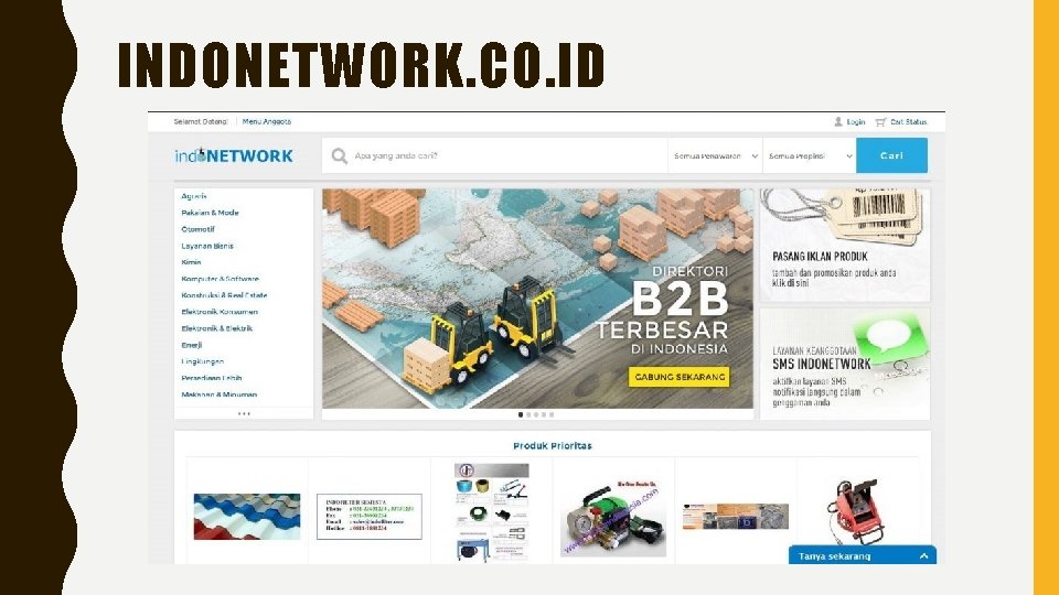 INDONETWORK. CO. ID 