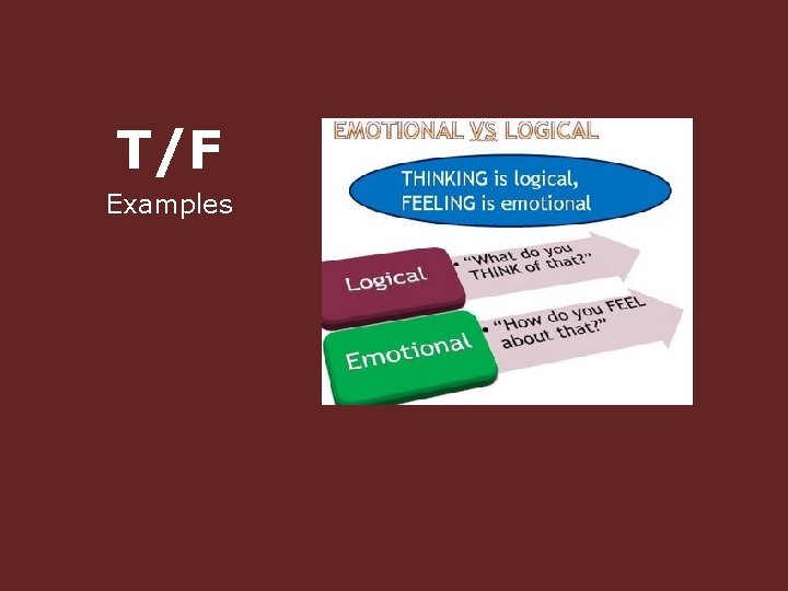 T/F Examples 