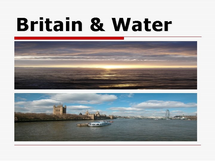 Britain & Water 