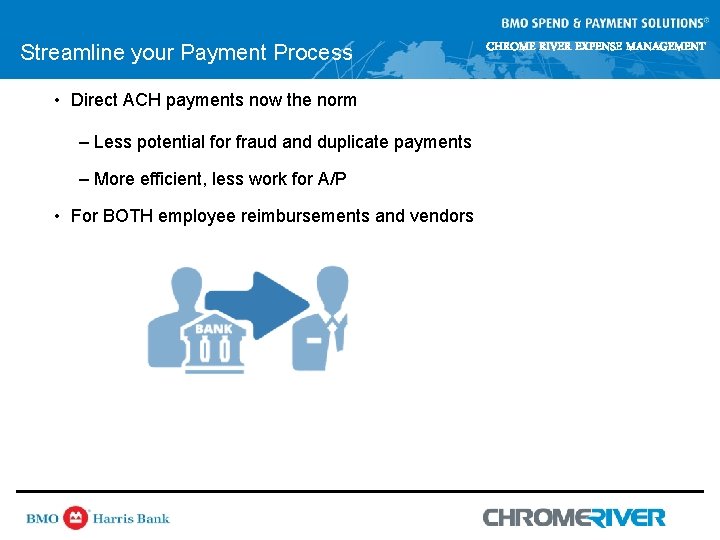 Streamline your Payment Process • Direct ACH payments now the norm – Less potential Streamline your Payment Process • Direct ACH payments now the norm – Less potential