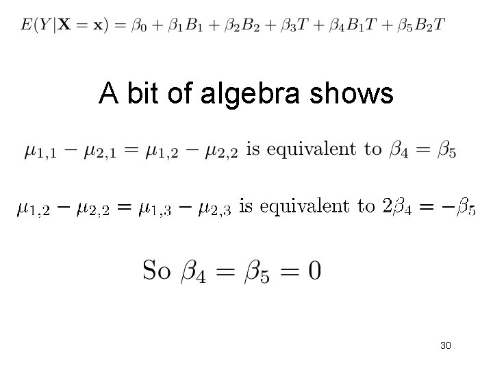 A bit of algebra shows 30 