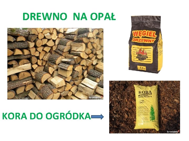 DREWNO NA OPAŁ KORA DO OGRÓDKA 