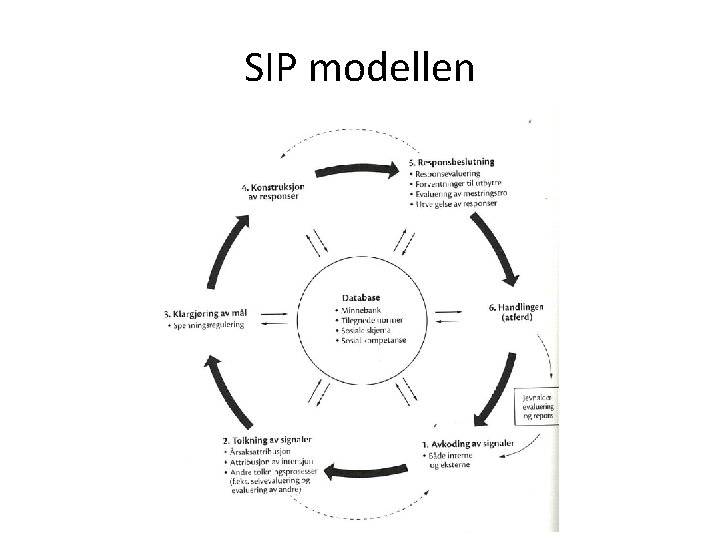SIP modellen 