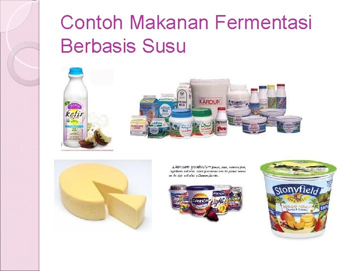 Contoh Makanan Fermentasi Berbasis Susu 