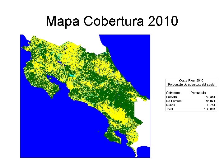 Mapa Cobertura 2010 