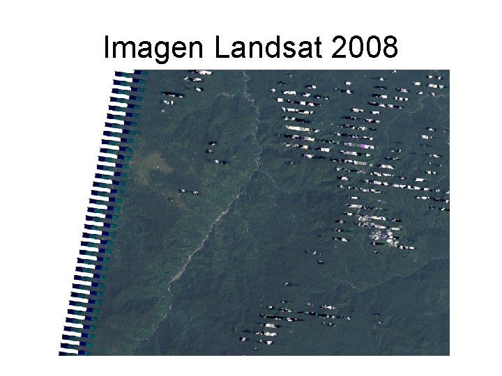 Imagen Landsat 2008 