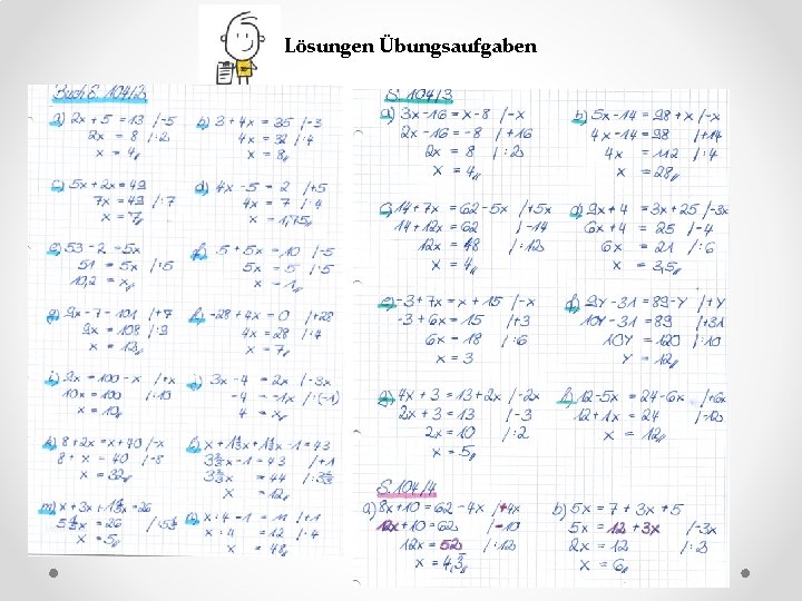Lösungen Übungsaufgaben 