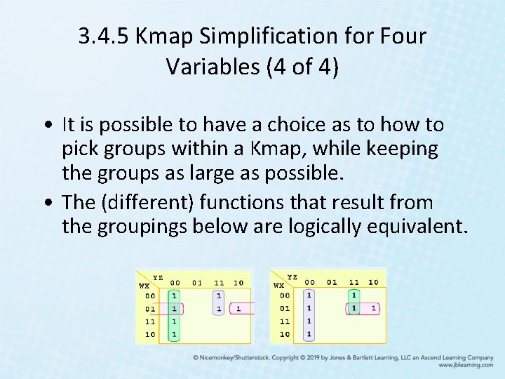 3. 4. 5 Kmap Simplification for Four Variables (4 of 4) • It is 3. 4. 5 Kmap Simplification for Four Variables (4 of 4) • It is