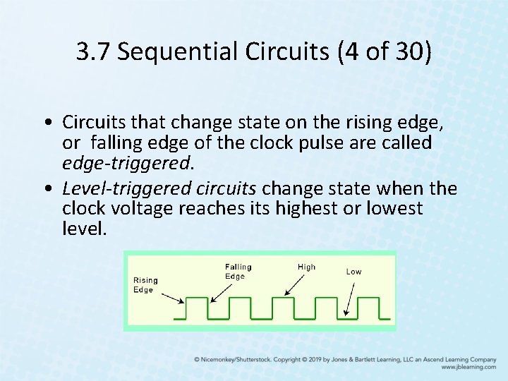 3. 7 Sequential Circuits (4 of 30) • Circuits that change state on the 3. 7 Sequential Circuits (4 of 30) • Circuits that change state on the