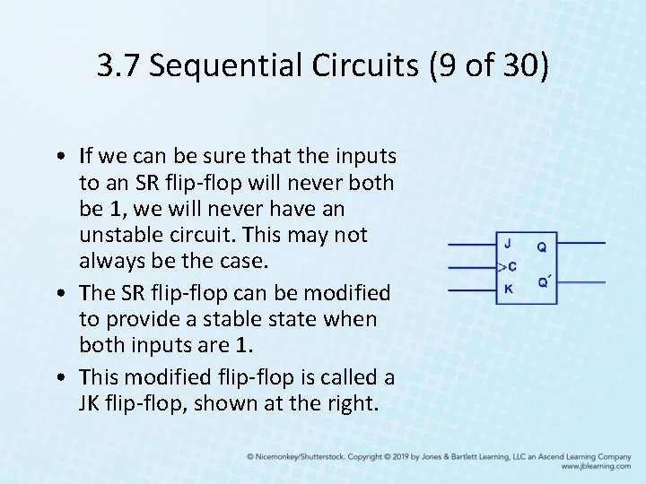 3. 7 Sequential Circuits (9 of 30) • If we can be sure that 3. 7 Sequential Circuits (9 of 30) • If we can be sure that