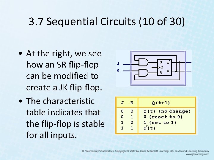3. 7 Sequential Circuits (10 of 30) • At the right, we see how 3. 7 Sequential Circuits (10 of 30) • At the right, we see how