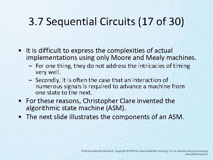 3. 7 Sequential Circuits (17 of 30) • It is difficult to express the 3. 7 Sequential Circuits (17 of 30) • It is difficult to express the