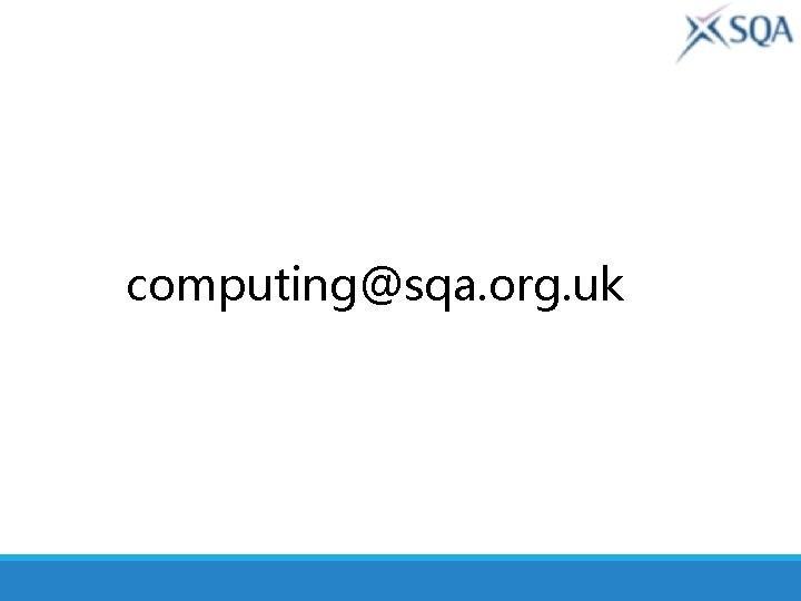 computing@sqa. org. uk 