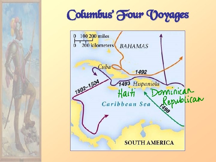 Columbus’ Four Voyages 