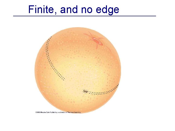 Finite, and no edge 