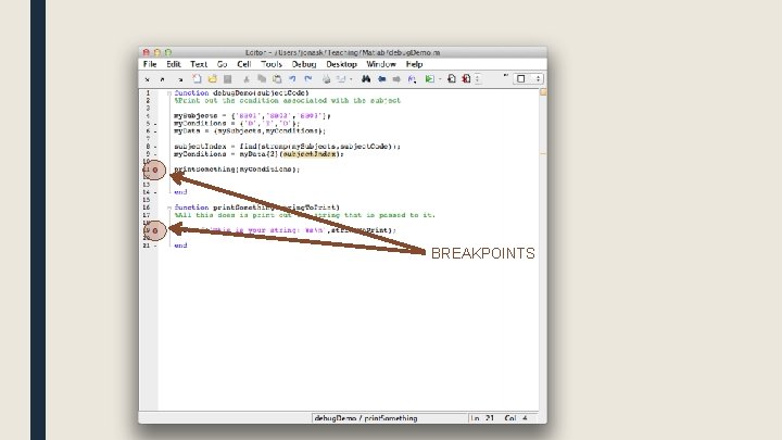 BREAKPOINTS 