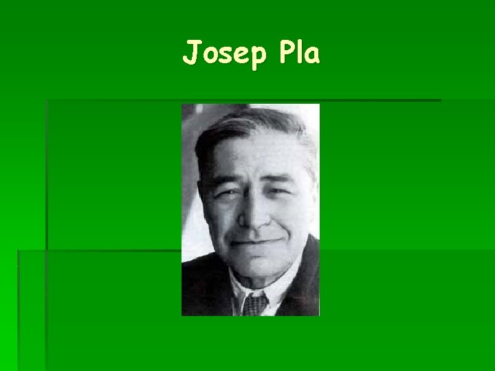 Josep Pla 