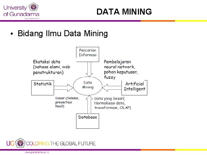 DATA MINING • Bidang Ilmu Data Mining 