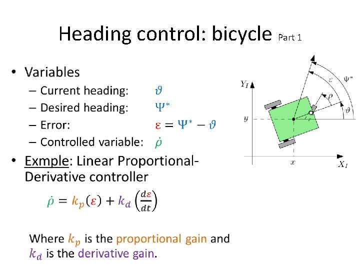 Heading control: bicycle Part 1 • 