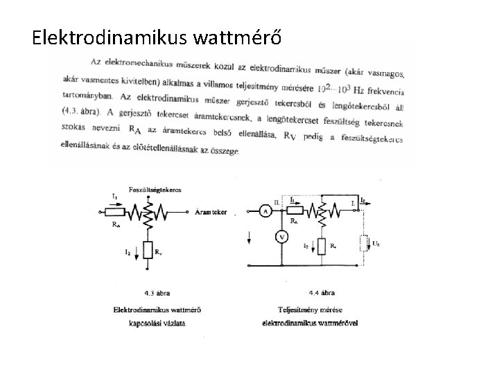 Elektrodinamikus wattmérő 