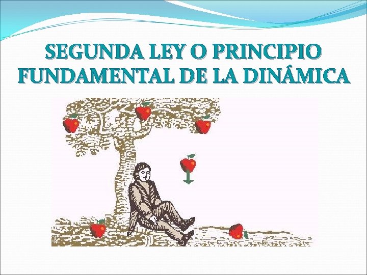 SEGUNDA LEY O PRINCIPIO FUNDAMENTAL DE LA DINÁMICA 