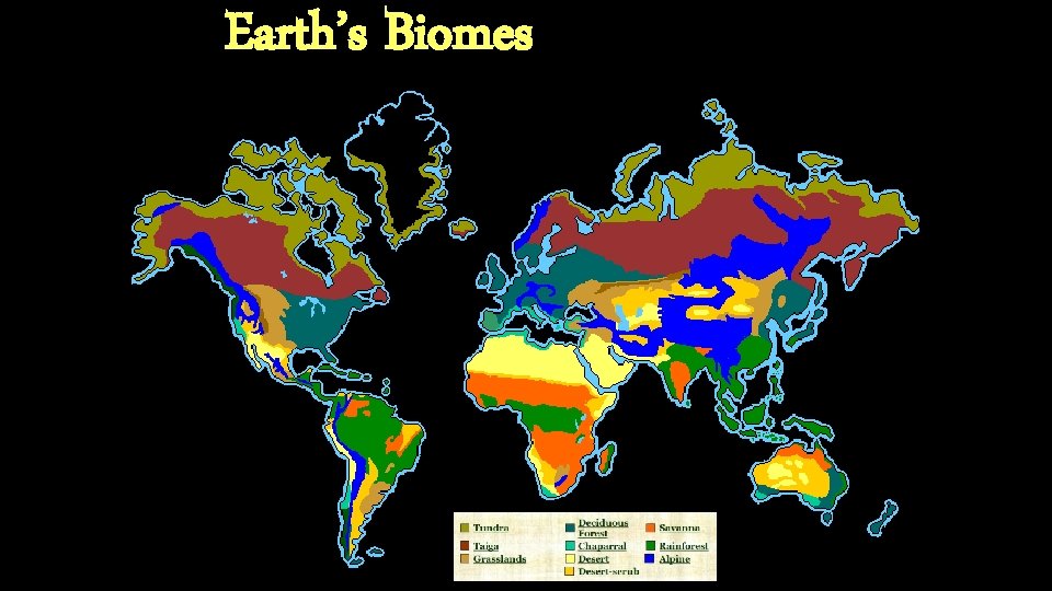 Earth’s Biomes 