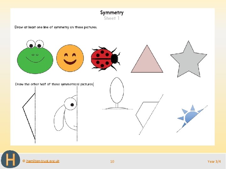 © hamilton-trust. org. uk 10 Year 3/4 