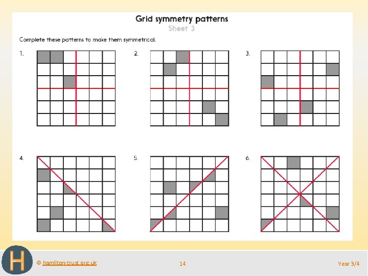 © hamilton-trust. org. uk 14 Year 3/4 