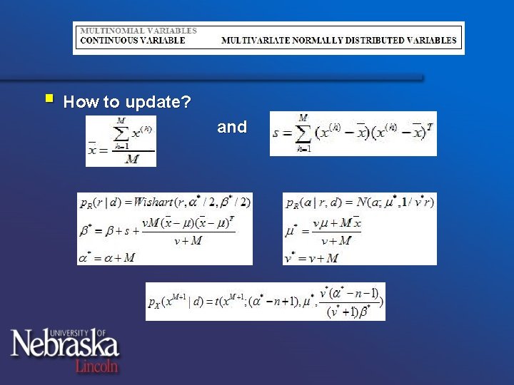 § How to update? and 